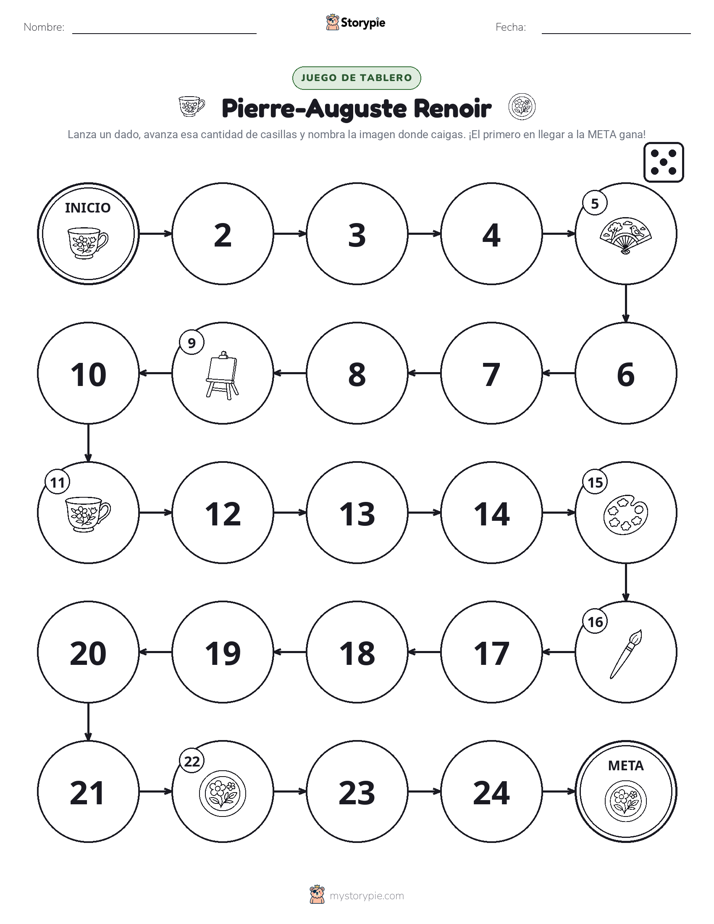 Juego de Rueda y Avanza