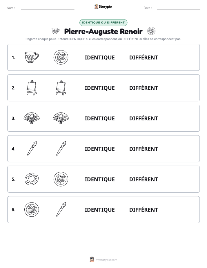 Identique ou Différent