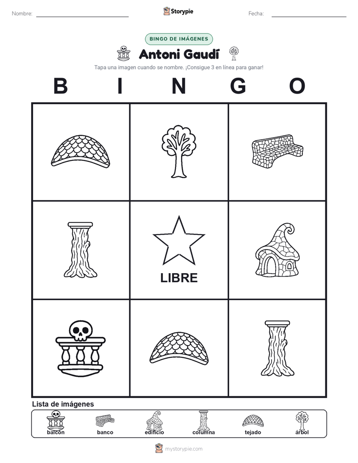 Bingo de Imágenes