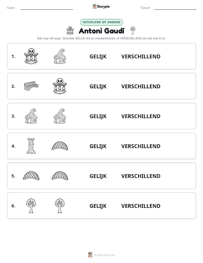 Zelfde of Verschillend