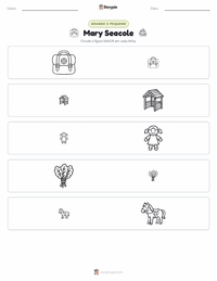 Prévia da folha de atividades imprimível Mary Seacole