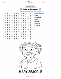 Anteprima della scheda stampabile di Mary Seacole
