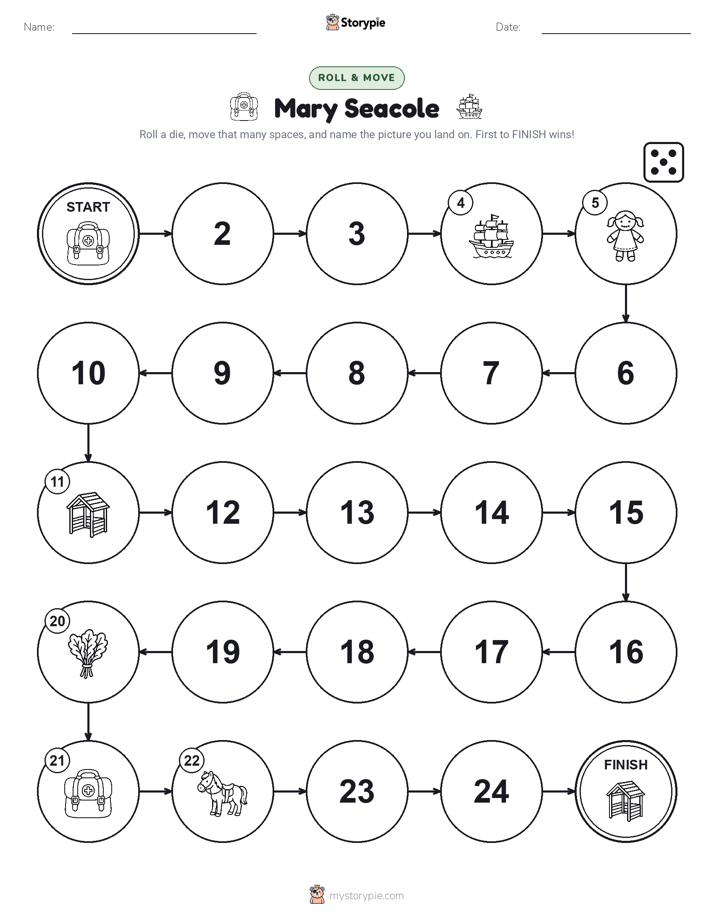 Roll & Move Game