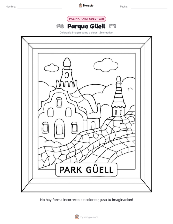 Página para Colorear