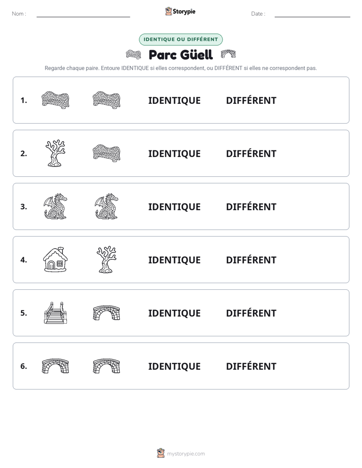 Identique ou Différent