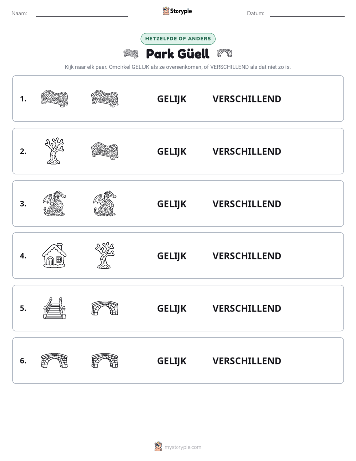 Zelfde of Verschillend