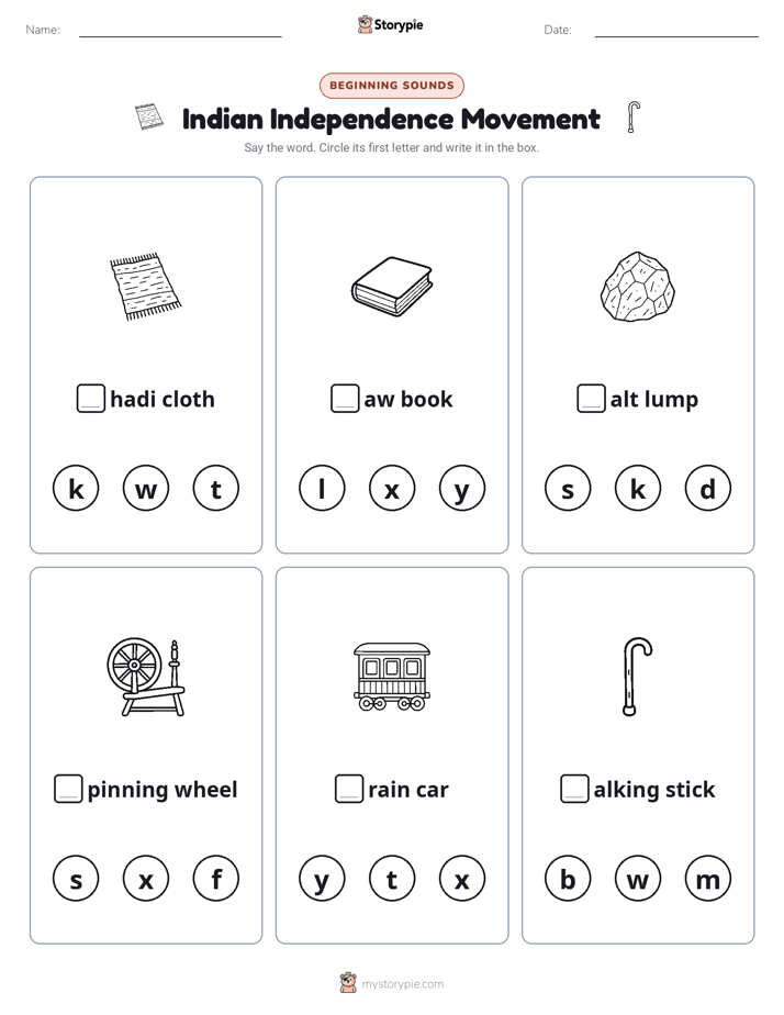 Beginning Sounds