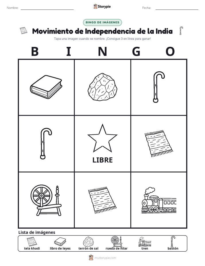 Bingo de Imágenes