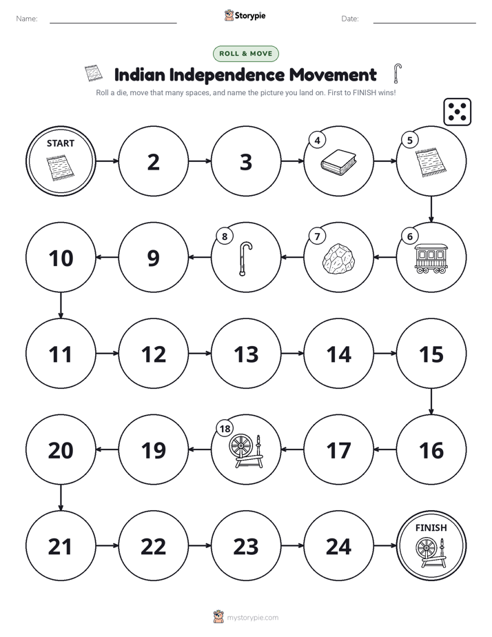Roll & Move Game