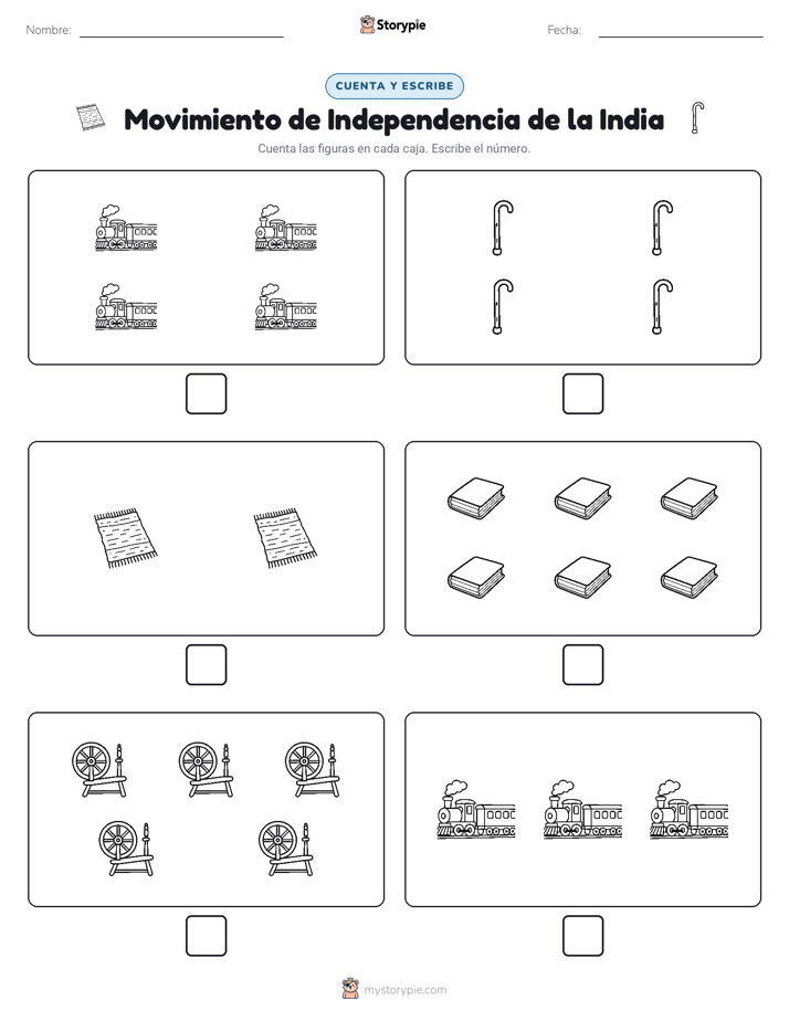 Cuenta y Escribe