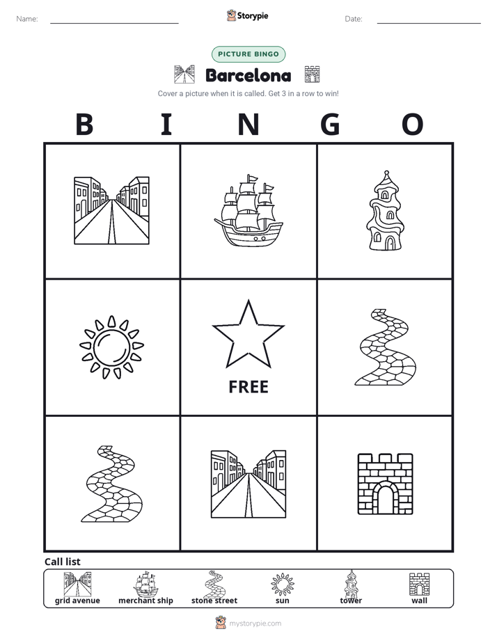 Picture Bingo