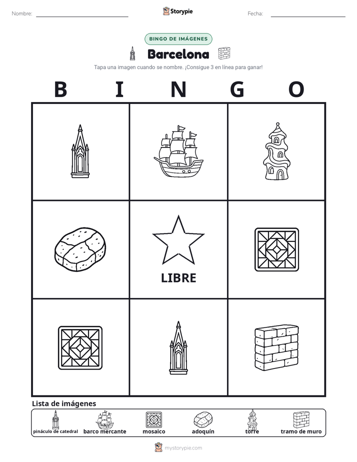 Bingo de Imágenes