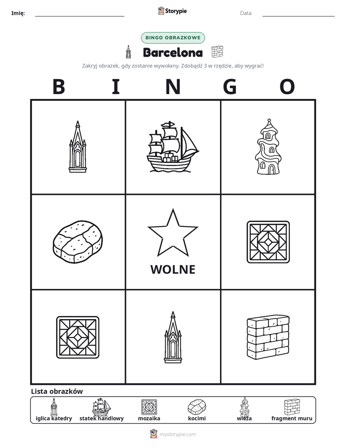 Bingo obrazkowe
