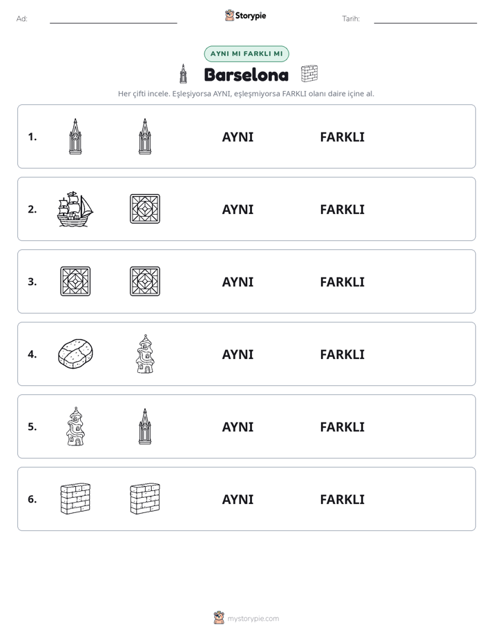 Aynı mı Farklı mı