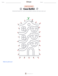 Casa Batlló druckbare Arbeitsblatt Vorschau