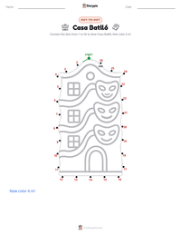 Casa Batlló printable worksheet preview