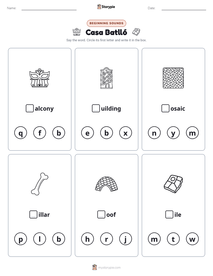 Beginning Sounds