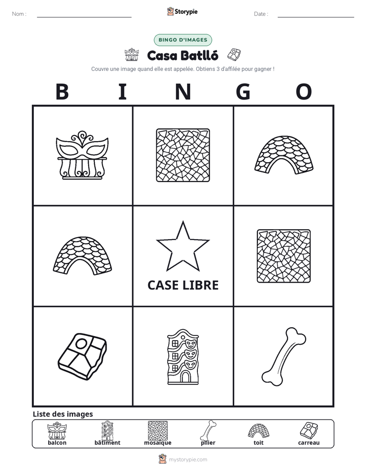 Bingo d'Images