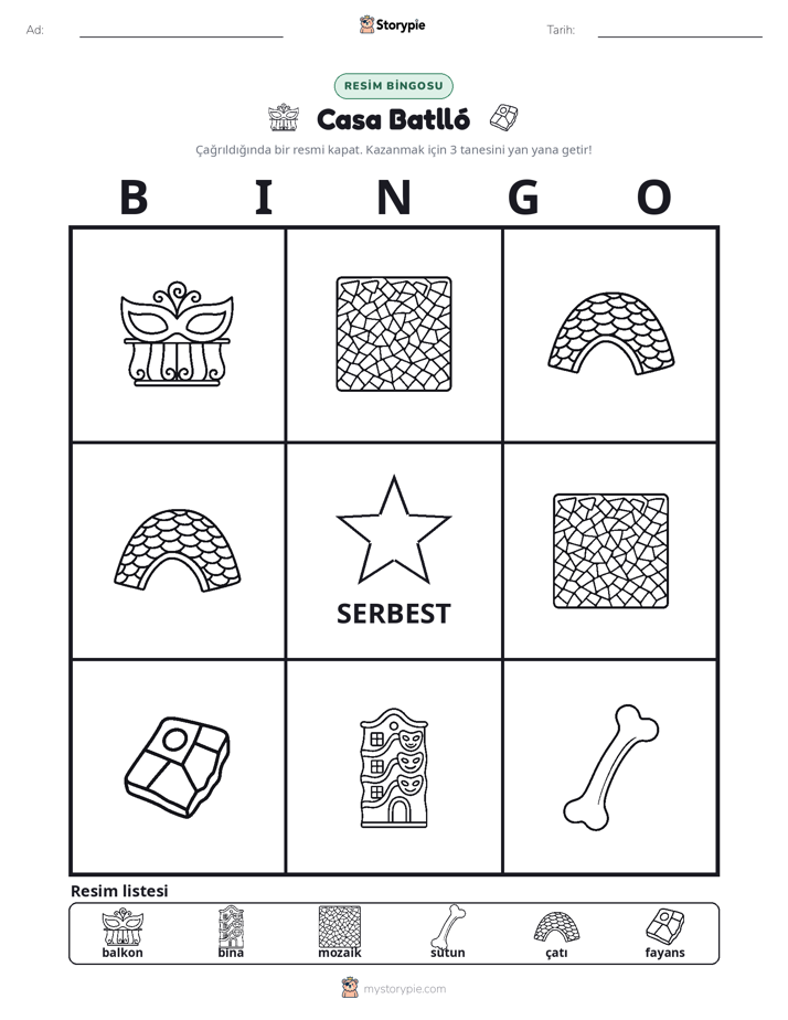 Resim Bingo