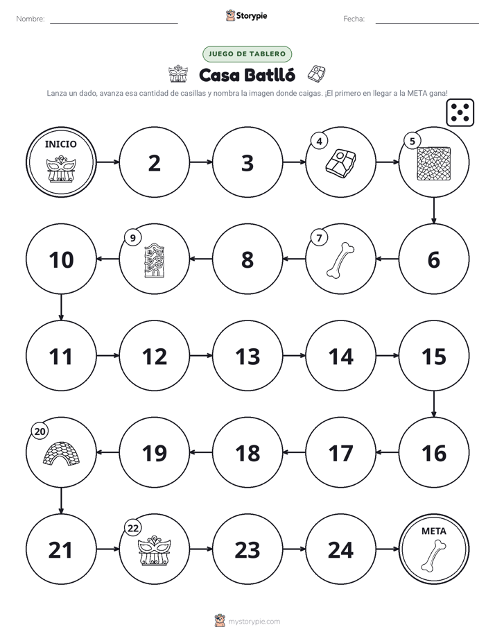 Juego de Rueda y Avanza