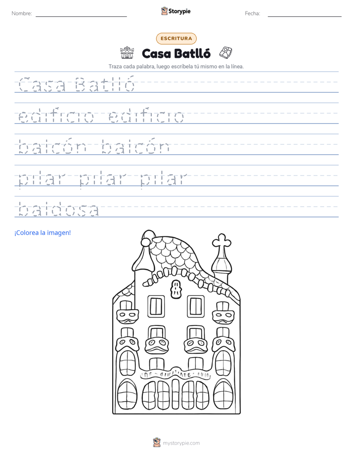 Práctica de Escritura