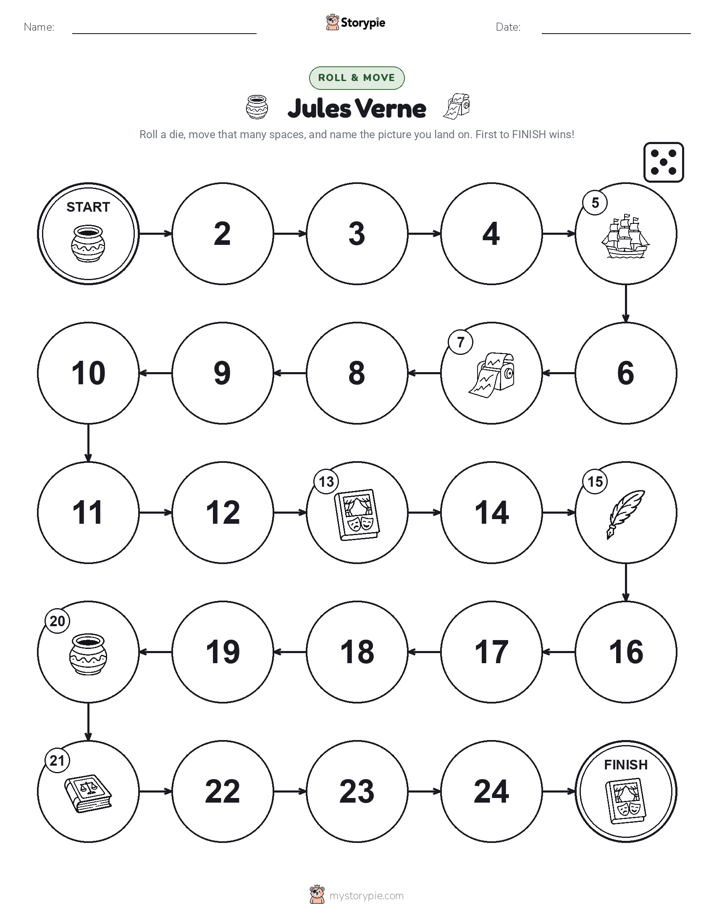 Roll & Move Game