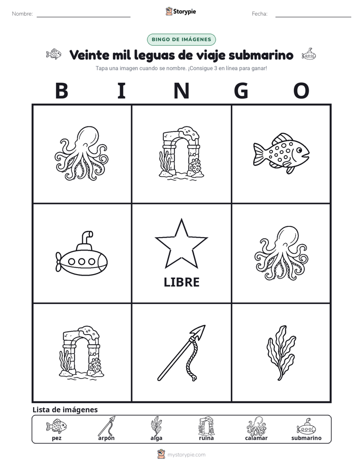 Bingo de Imágenes