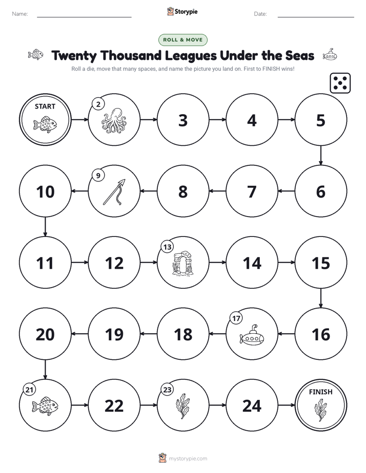 Roll & Move Game
