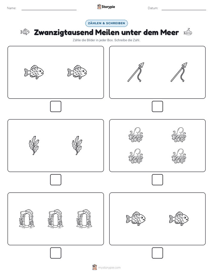 Zählen & Schreiben