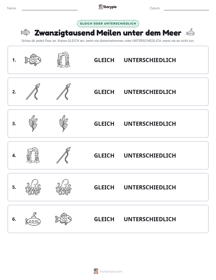Gleich oder Anders