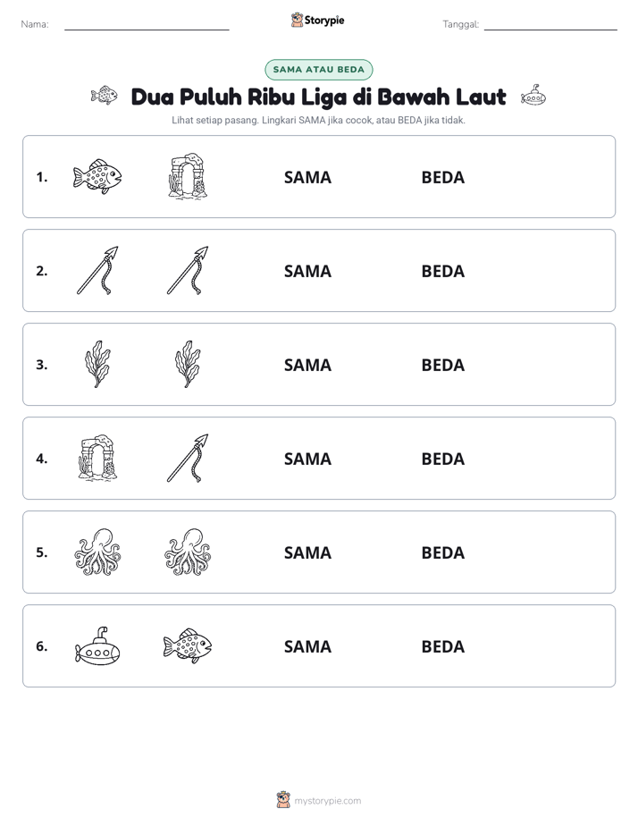 Sama atau Berbeda