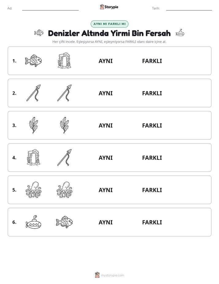 Aynı mı Farklı mı