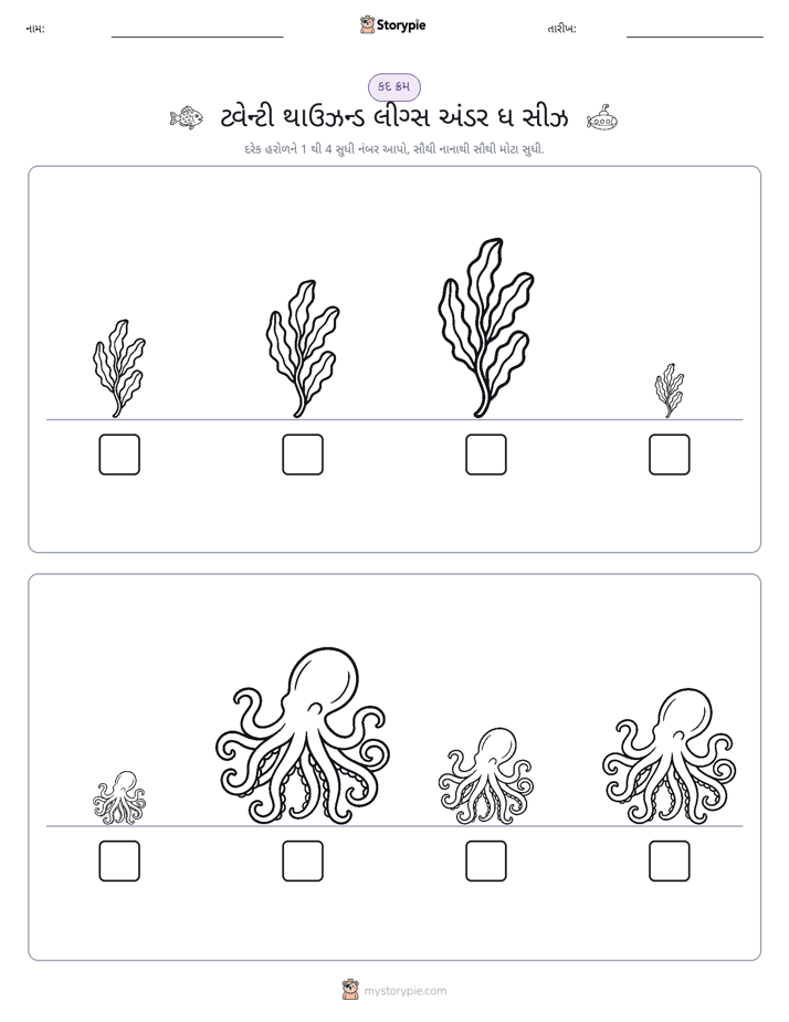 આકાર ક્રમ