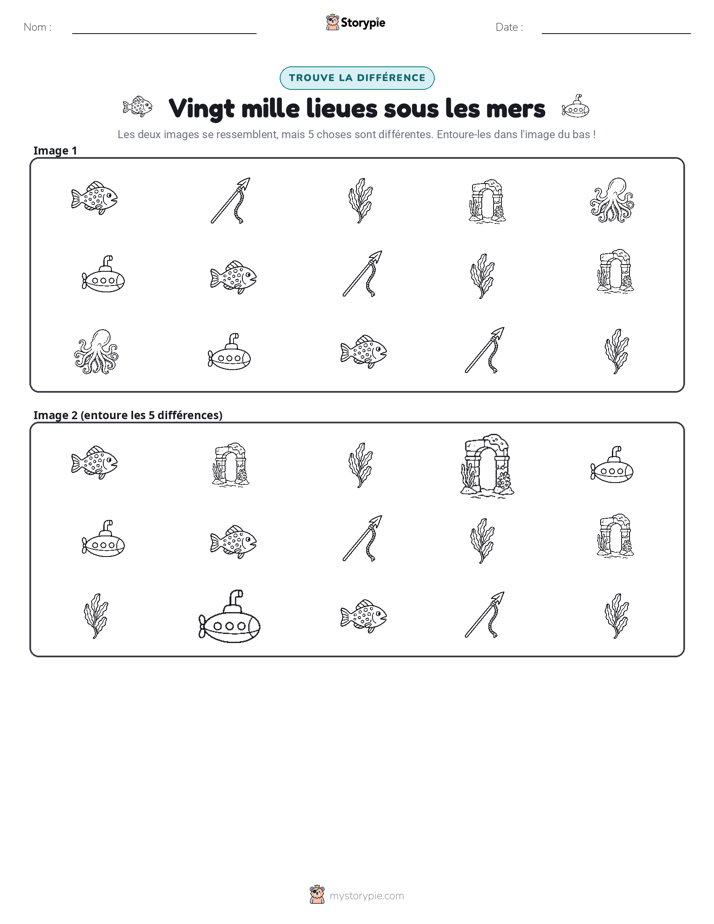 Trouvez les Différences