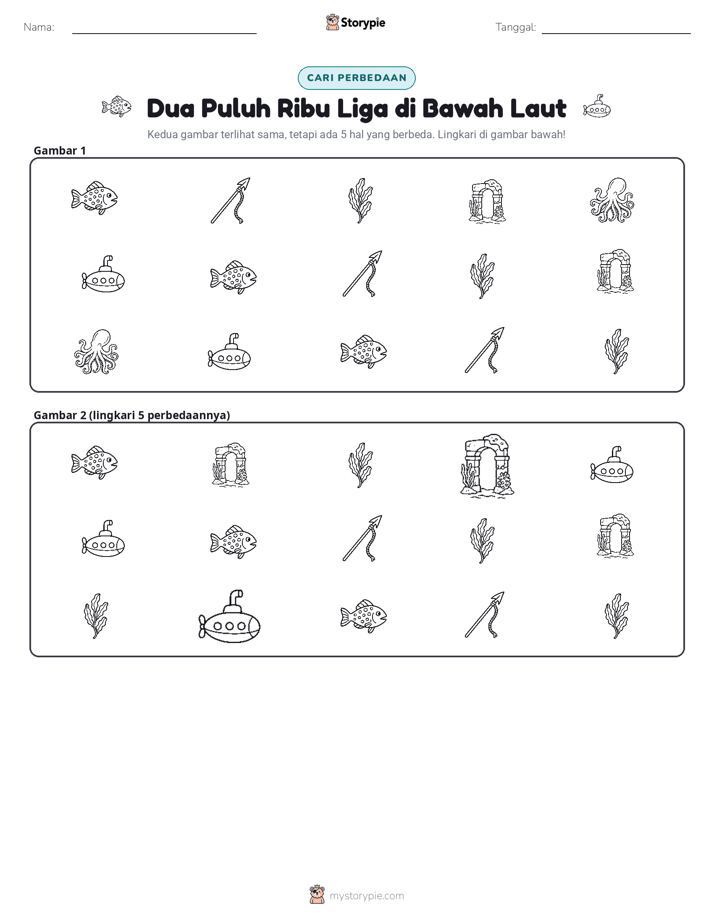 Temukan Perbedaannya