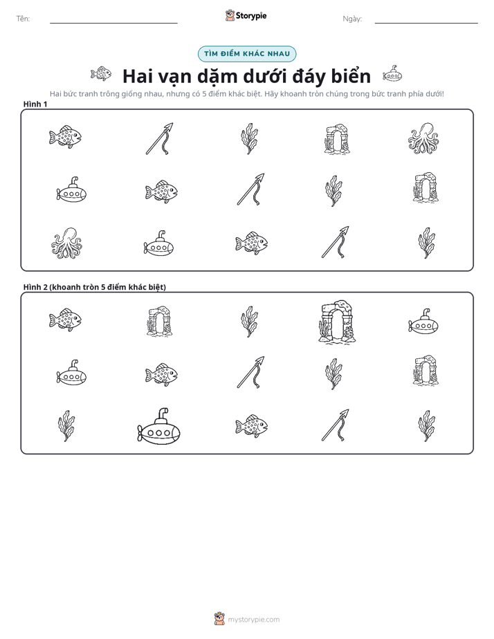 Tìm Sự Khác Biệt
