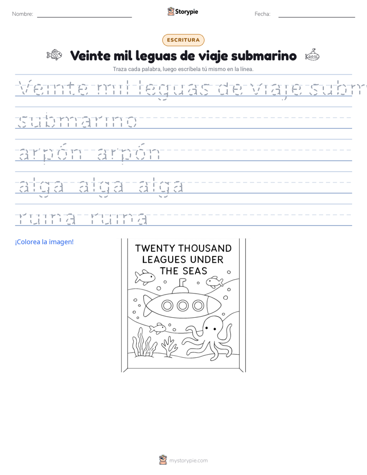 Práctica de Escritura