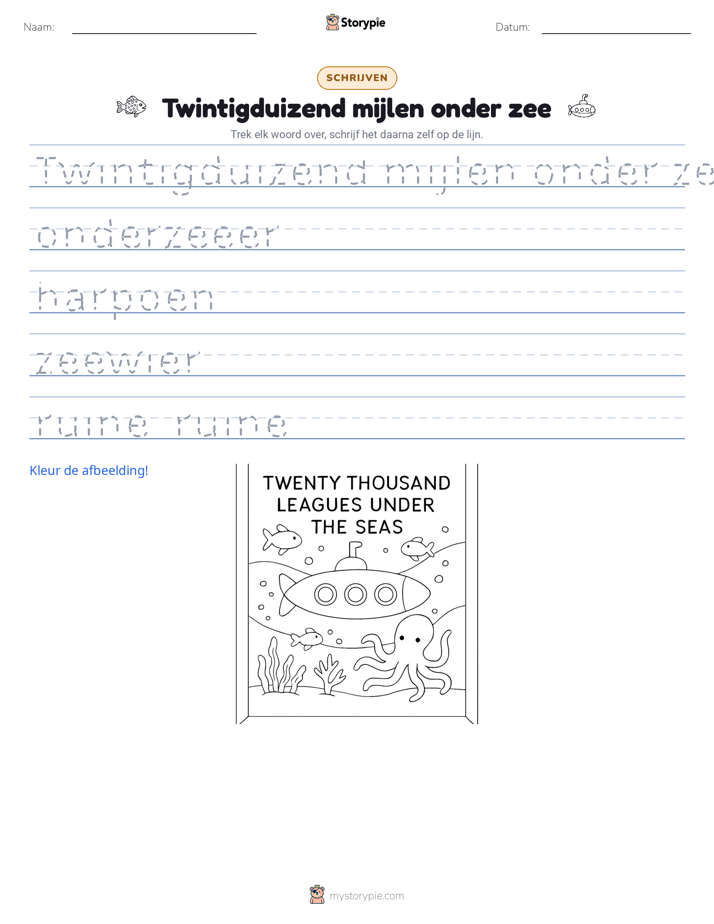 Schrijf Oefening
