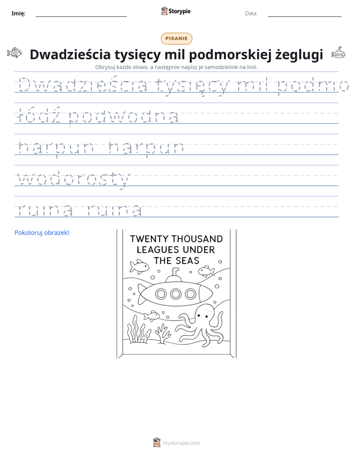 Ćwiczenie Pisania
