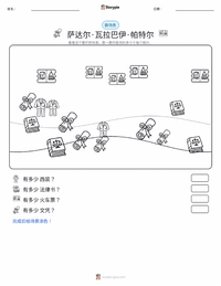 萨达尔·瓦拉巴伊·帕特尔 可打印工作表预览