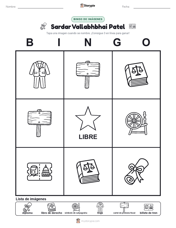 Bingo de Imágenes