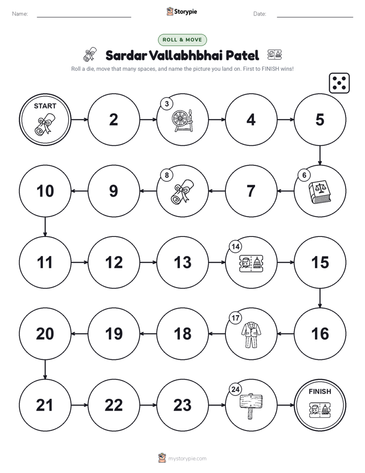 Roll & Move Game