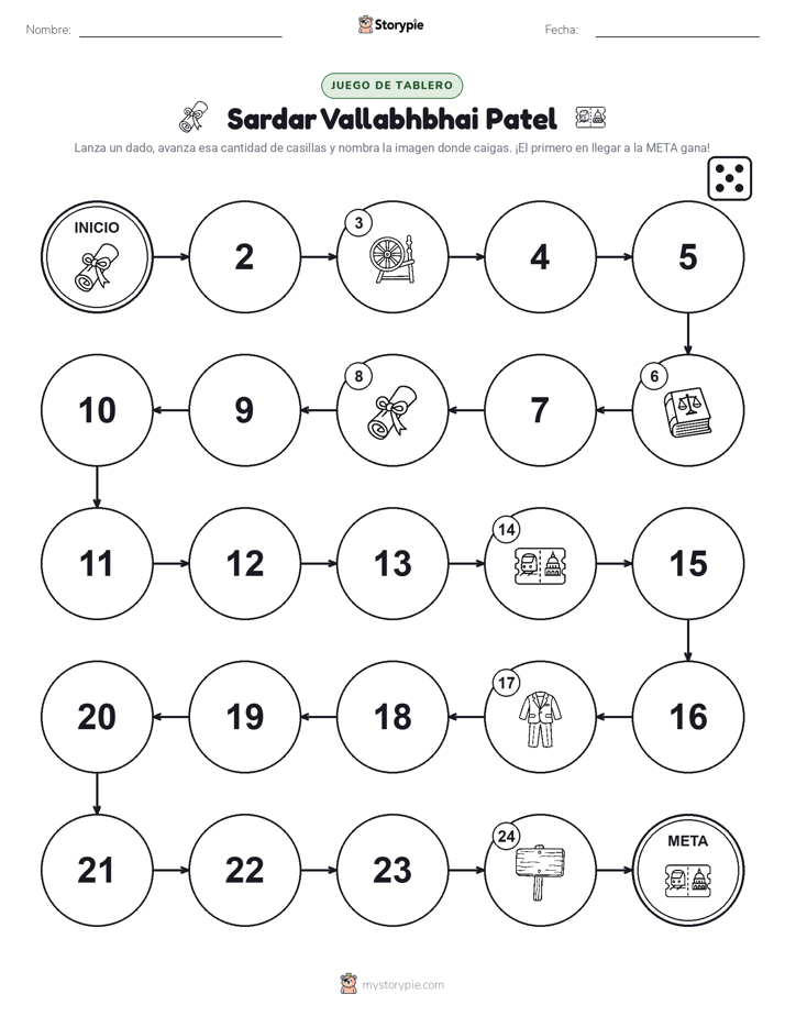 Juego de Rueda y Avanza