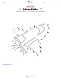 Science Fiction printable worksheet preview