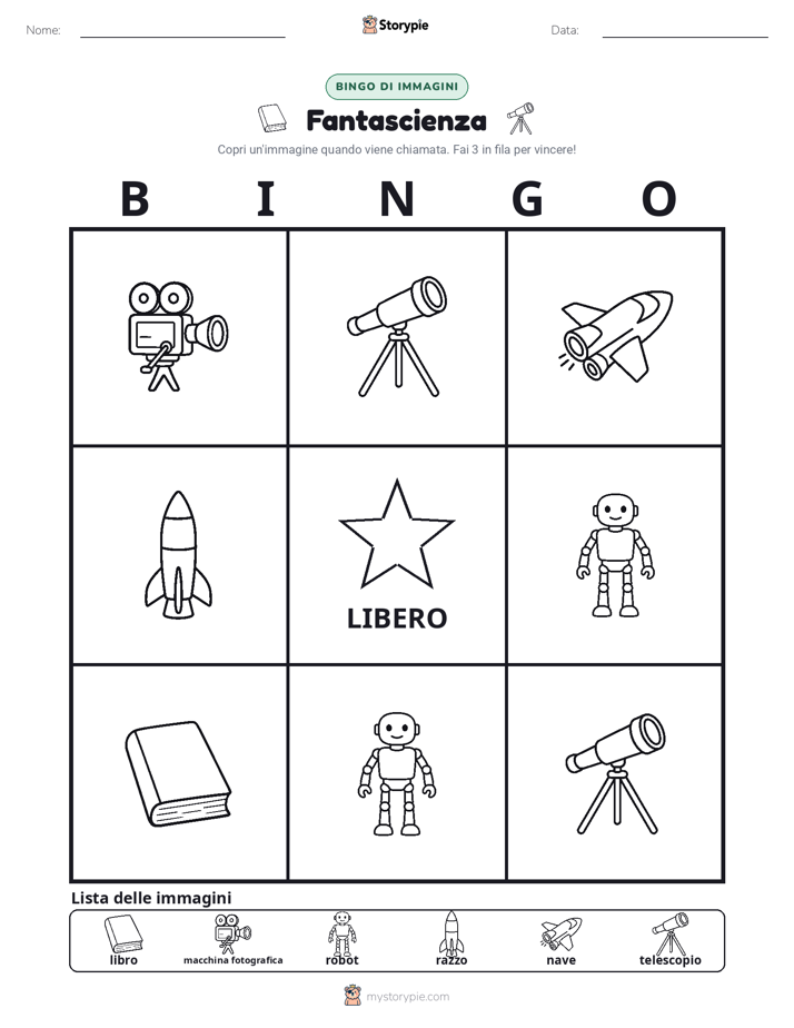 Bingo delle Immagini