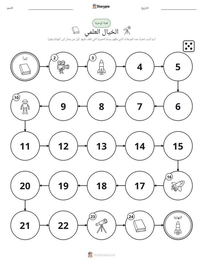 لعبة لف و تحرك