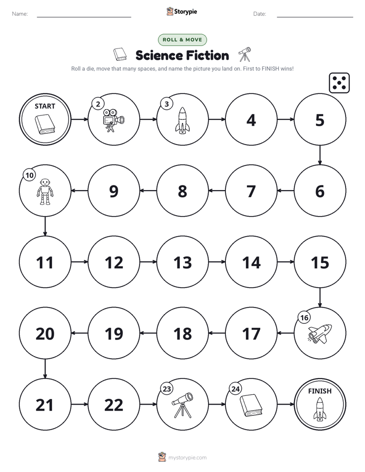 Roll & Move Game
