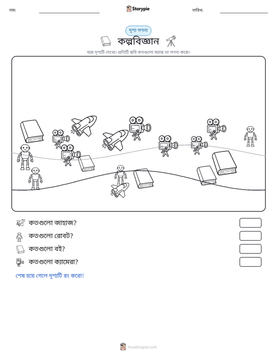 গণনা দৃশ্য