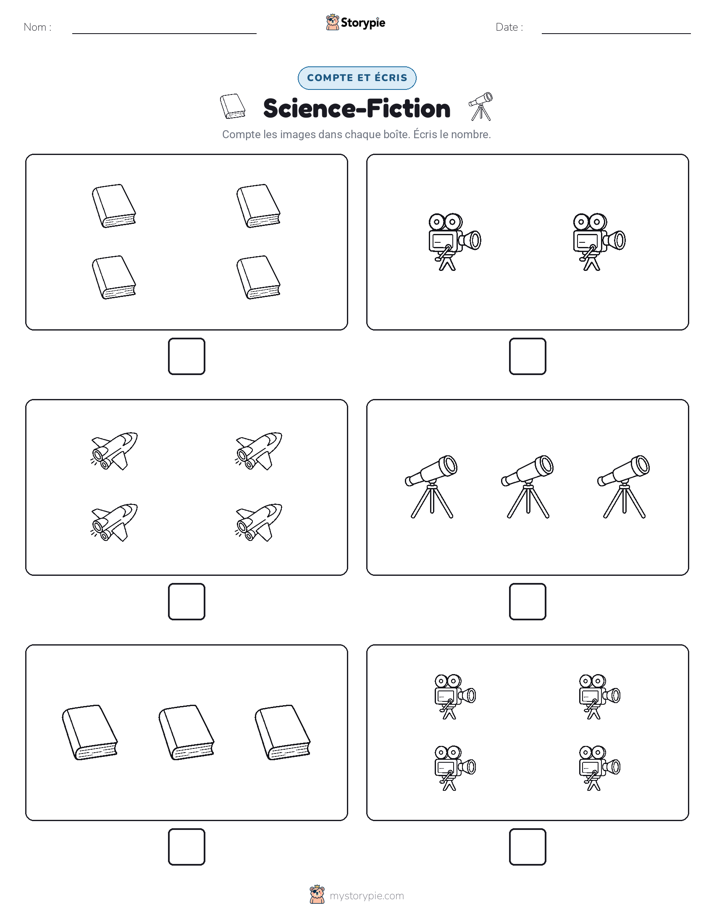 Compter & Écrire