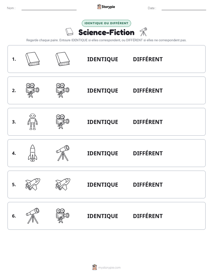 Identique ou Différent